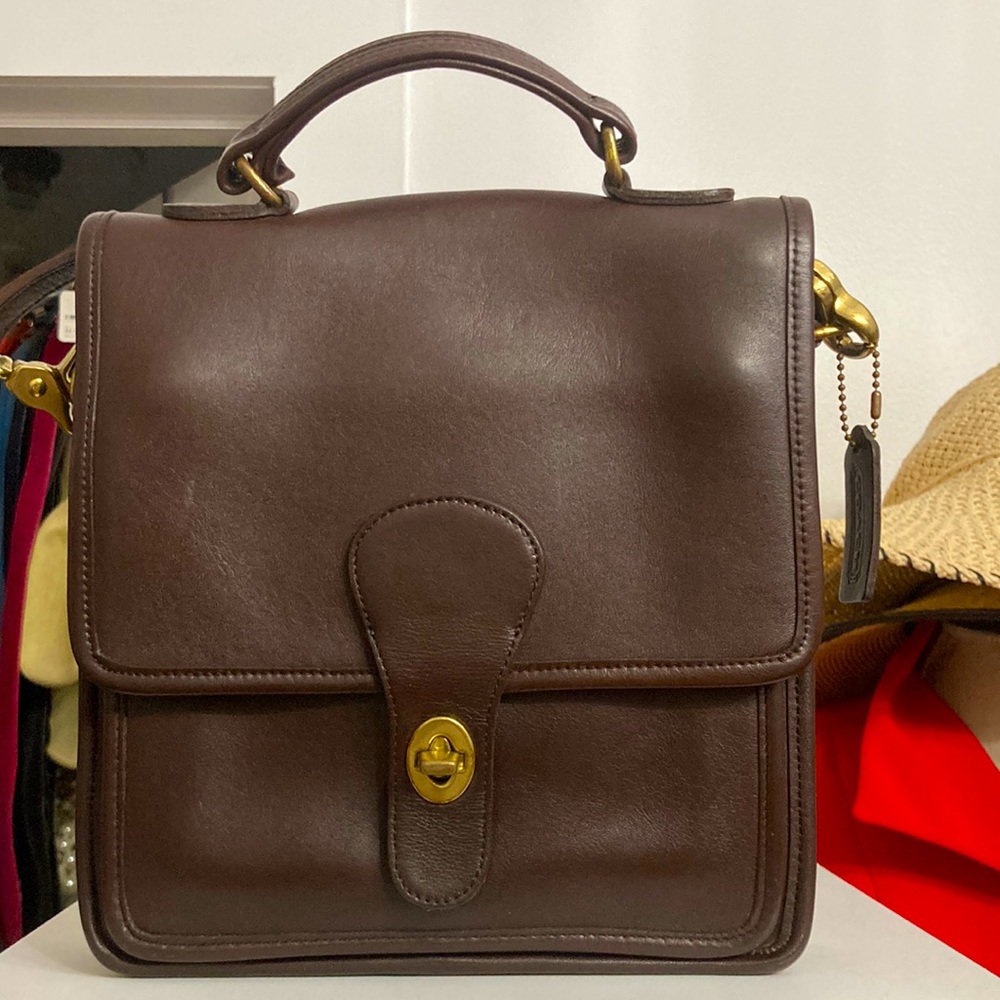 Vintage Coach Willis leather Crossbody